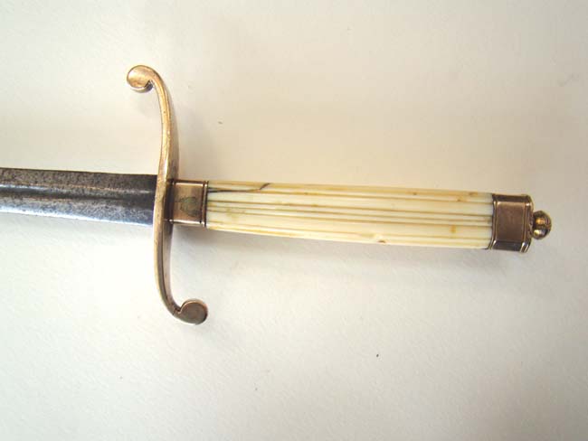 An early 19th c. American or British Naval 'Fighting' Dirk with 14" Blade — image 3